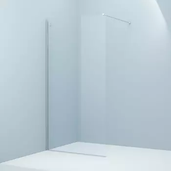 Душевая перегородка 100х195 см Iddis Slide Walk In SLI8CS0i23, стекло прозрачное/хром