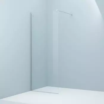 Душевая перегородка 80х195 см Iddis Slide Walk In SLI8CS8i23, стекло прозрачное/хром