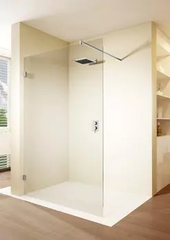 Душевая перегородка Riho Scandic S400 Flat GC5420F 155 см с одной поверхностью стекло прозрачное