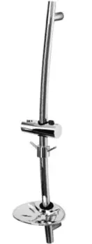 Душевая штанга Lemark LM8064C c круглой мыльницей