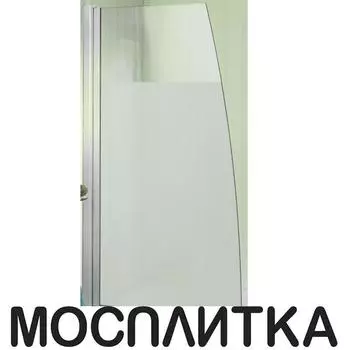 Душевая шторка на ванну Jacob Delafon Serenity 80х145 см E4933-GA профиль хром, стекло матовое