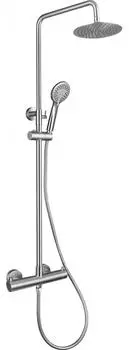 Душевая стойка BelBagno Nova NOV-VSC-T-IN нержавеющая сталь