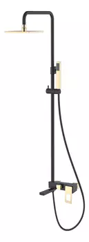 Душевая стойка Boheme Q 148-BG black gold