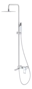 Душевая стойка Boheme Q 148-WCR white chrome