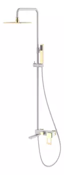 Душевая стойка Boheme Q 148-WG white gold