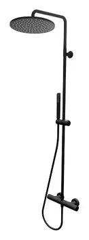 Душевая стойка Bossini Cosmo L10092.073 с термостатом, черный