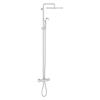 Душевая система Grohe Tempesta Cosmopolitan Cube 26691000, с термостатом
