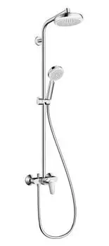 Душевая система Hansgrohe Crometta 160 1 Jet 27266400 с однорычажным смесителем