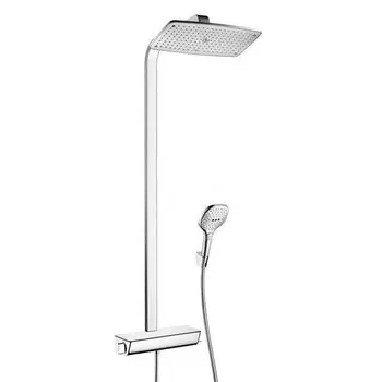 Душевая стойка Hansgrohe Raindance Select E 360 1jet Showerpipe EcoSmart 27286000, хром