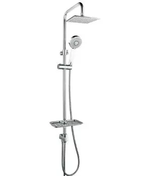 Душевая стойка Lemark LM8803C с верхним душем