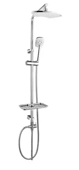 Душевая стойка Lemark LM8805C с верхним душем