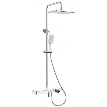 Душевая стойка Rush Palm PL5535-60 с полкой