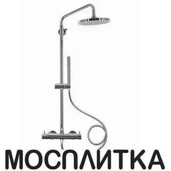 Душевая стойка AQUAme AQM8001CR 1 режим, хром