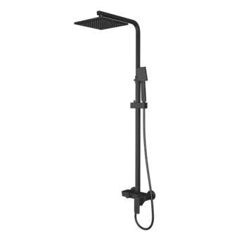 Душевая стойка D&amp;K Berlin.Technische DA1433725A02 3 режима, черный матовый