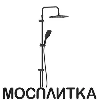 Душевая стойка Damixa Gala 953000300 3 режима, матовый черный