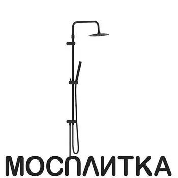 Душевая стойка Damixa Scandinavian Pure 936000300 1 режим, матовый черный