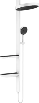 Душевая стойка Hansgrohe Showerpipe 360 1jet 26842700, белая матовая