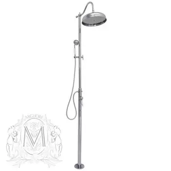 Душевая стойка Migliore Oxford ML.OXF-6370.CR с верхним душем, напольный, хром