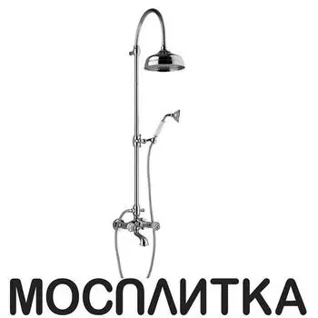 Душевая стойка Webert Karenina KA721208015, хром, ручки Swarovski
