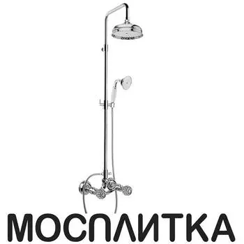 Душевая стойка Webert Karenina KA760405015 хром, ручки Swarovski