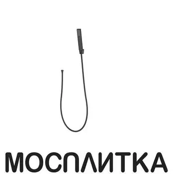 Душевой гарнитур BelBagno Luce LUC-DFS-NERO 1 режим, d 3,85 см., черный матовый