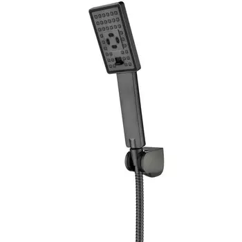 Душевой гарнитур Omnires Jimjim точечный (графит), JIMJIM-PGR