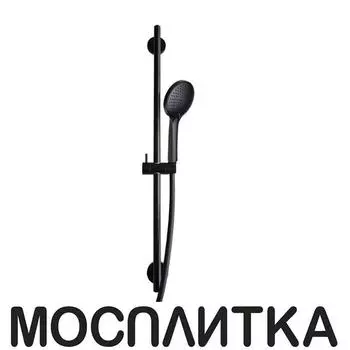 Душевой гарнитур Paffoni Ginevra ZSAL146NO, 3 режима, d 11 см., черный матовый