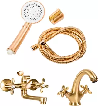 Душевой комплект Agger Retro Bronze A1931188 бронза