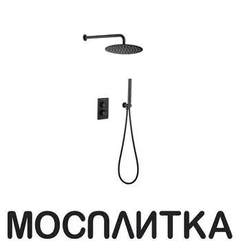 Душевой комплект Allen Brau Priority 5.31013-31 Черный матовый