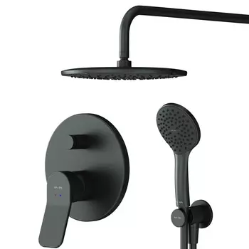 Душевой комплект Am.Pm X-Joy FB85A1RH02 черный