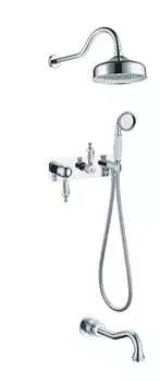 Душевой комплект Boheme Brilante Ripresa 348 хром