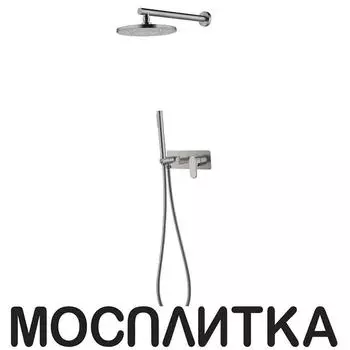 Душевой комплект Boheme Spectre 454-NB nickle brush