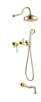 Душевой комплект Boheme Tradizionale Oro 288 золото