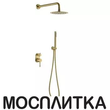 Душевой комплект Boheme Uno 464-MG matt gold