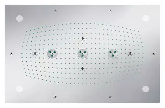 Душевой комплект Hansgrohe Raindance Rainmaker 28418000 с подсветкой