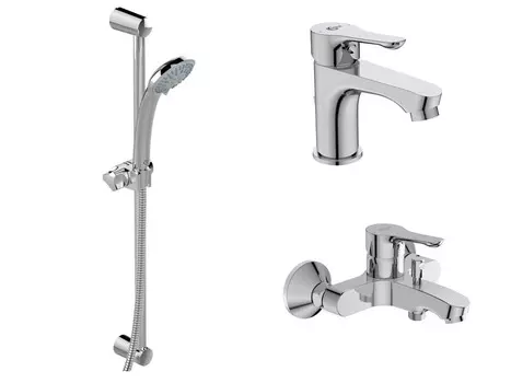 Душевой комплект Ideal Standard Alpha 3 в 1 смесители и душевой гарнитур BD004AA