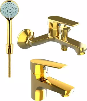 Душевой комплект Orange Loop M26-311gd золото