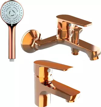 Душевой комплект Orange Loop M26-311rg золото