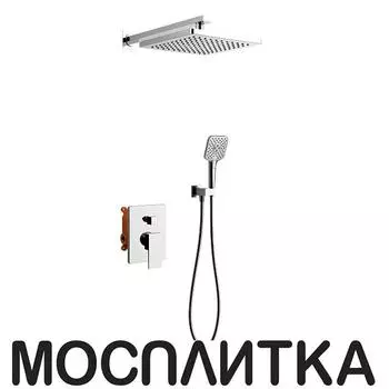 Душевой комплект Vincea Next VSFW-1N1CH, встраиваемый, 2 режима, ограничитель давления Hi Box, хром