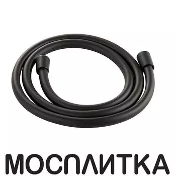 Душевой шланг Wasserkraft Elbe A241 покрытие Soft-touch, черный матовый