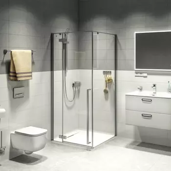 Душевой уголок 90х90 см Iddis Slide SLI6GS0i23, стекло прозрачное