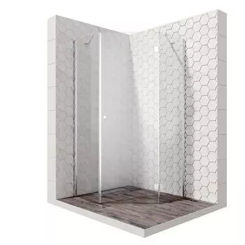 Душевой уголок Ambassador Diamond 12011112R 100x100x200 профиль хром, стекло прозрачное