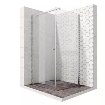 Душевой уголок Ambassador Nord 13011104 100x100x200 профиль хром, стекло прозрачное