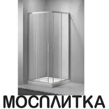 Душевой уголок BelBagno SELA-A-2-90-C-Cr стекло прозрачное
