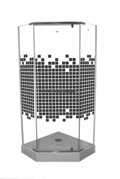 Душевой уголок Ceruttispa Chika ZP91 без поддона ZP91C