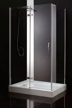 Душевой уголок Cezares Bergamo AH1 90/100 C Cr L