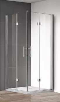 Душевой уголок Cezares Eco-O-ASH-2-80/100-C-Cr 100x80 см без поддона