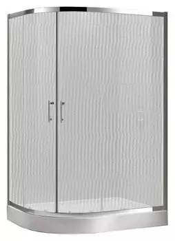 Душевой уголок Cezares Eco RH-2-120/90-P-Cr стекло punto