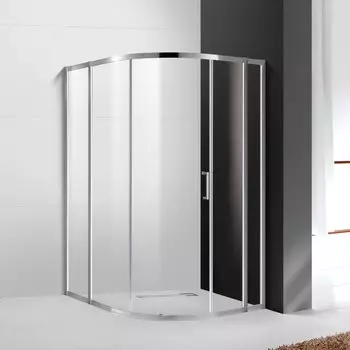 Душевой уголок Cezares MOLVENO-RH-11-120/110-C-Cr-IV 120 см стекло прозрачное