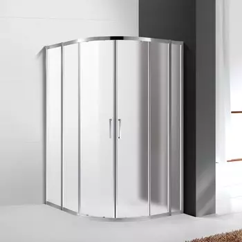 Душевой уголок Cezares MOLVENO-RH-22-110/100-P-Cr 110 см стекло матовое